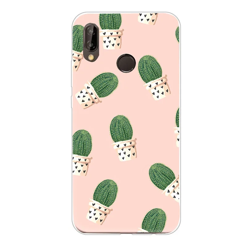 Мягкий чехол из ТПУ для Huawei P20 Lite Pro Mate 10 P8 P9 P10 2017 силиконовый защитный корпус |