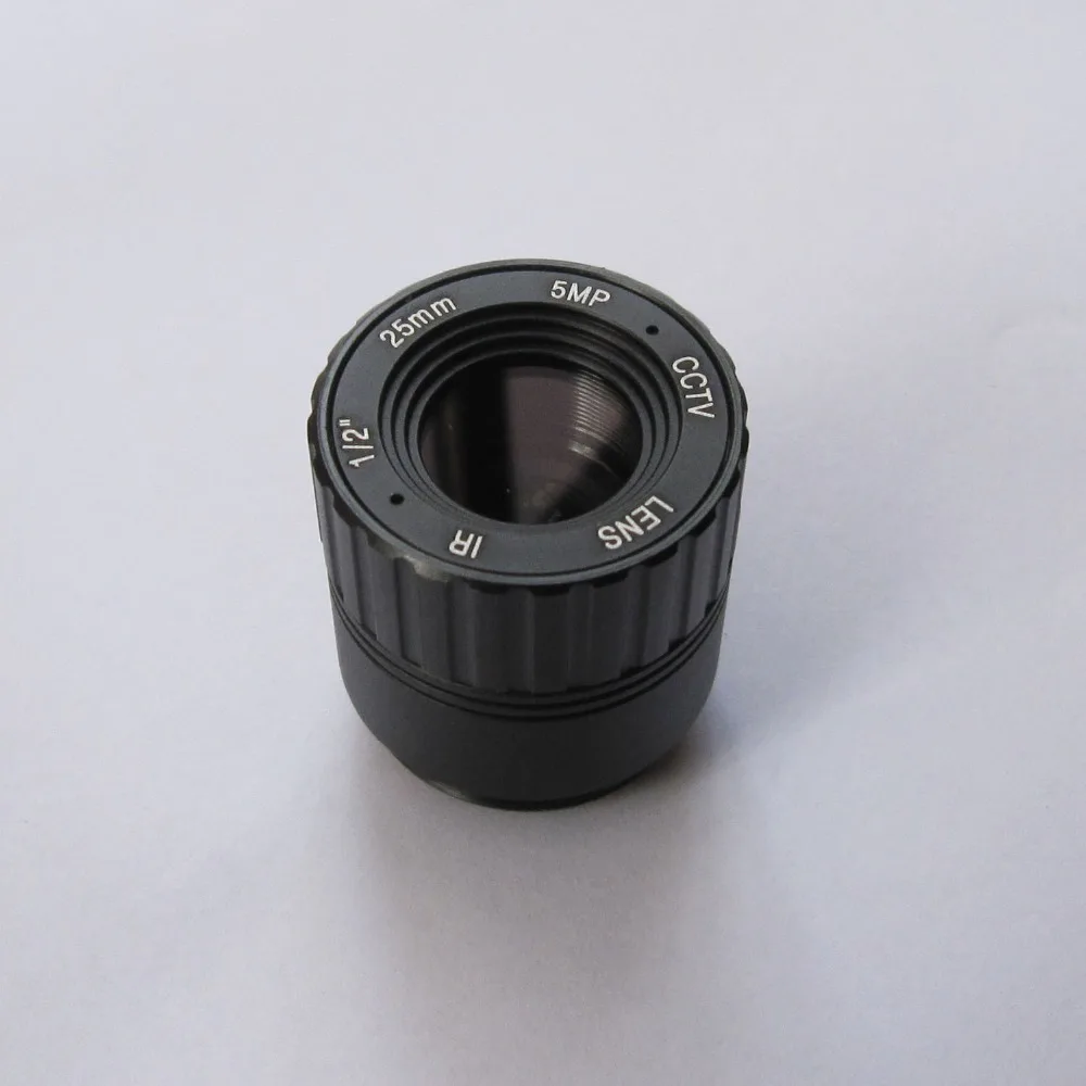 5MP 1/2&quot 25mm CS Mount Interface CCTV Camera Lens Fixed Iris IR Multi layer Coating for 1080P 2MP 3MP 4MP Box Body Camera|cctv camera lens|cs