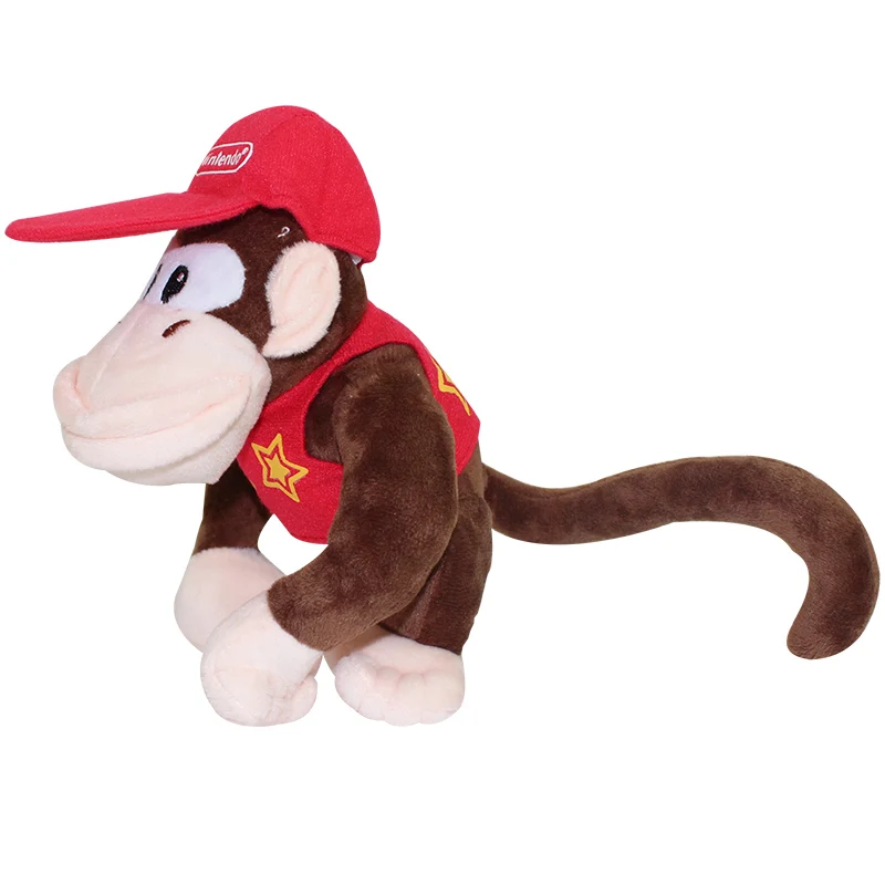 22cm Diddy Kong Monkey Animal Anime Games Hanuman Plush Toy Doll | Игрушки и хобби