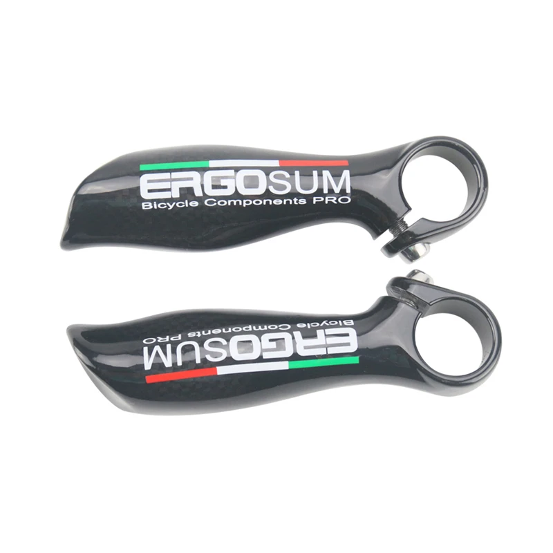 ERGOSUM gloss Aeronova карбоновый руль из волокна для горного велосипеда 3K горный велосипед ультра-светильник 120g - Цвет: ERGOSUM gloss