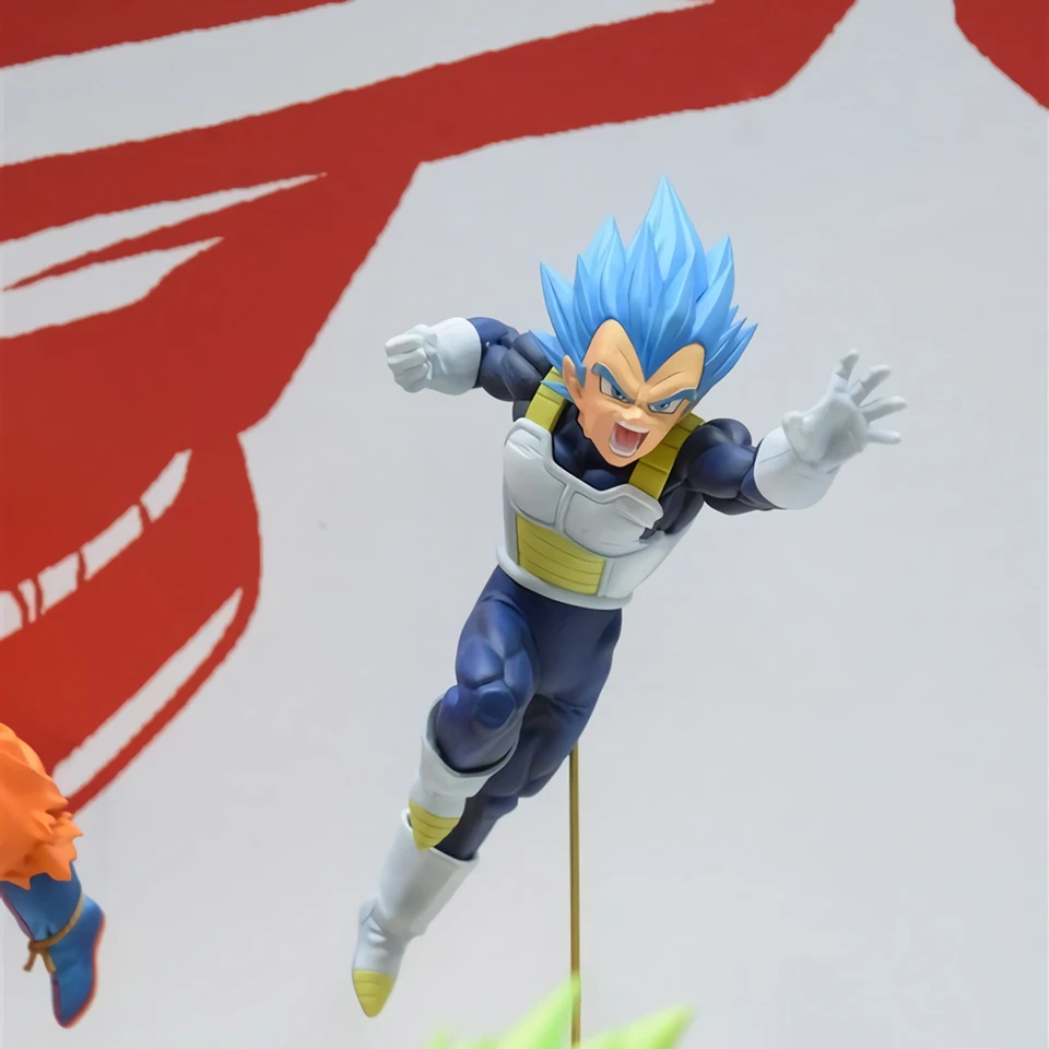 Tronzo Banpresto Dragon Ball Супер Z-BATTLE фигура Vegeta SSJ синий ПВХ фигурка модель игрушки DBZ за рубежом Ограниченная серия