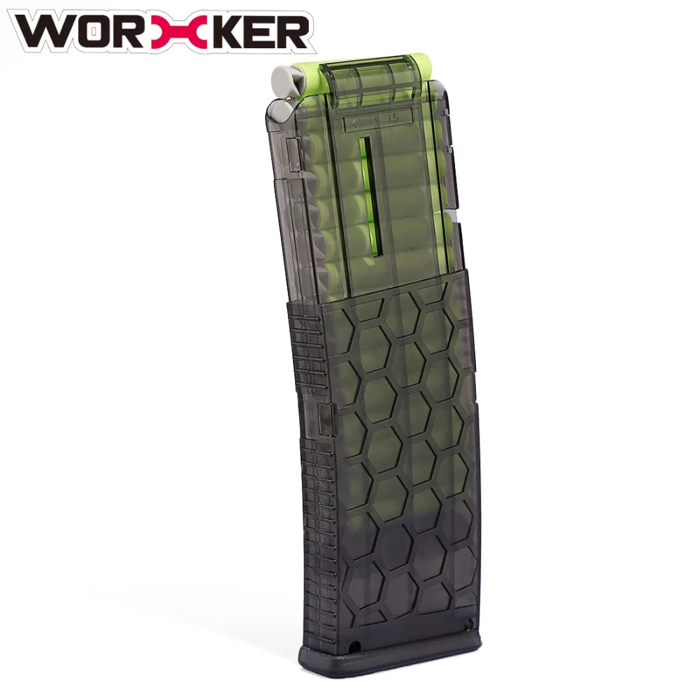 Патроны Honeycomb Curve зажимы для мягких пуль 15 патронов картридж Дротика серии Nerf N strike