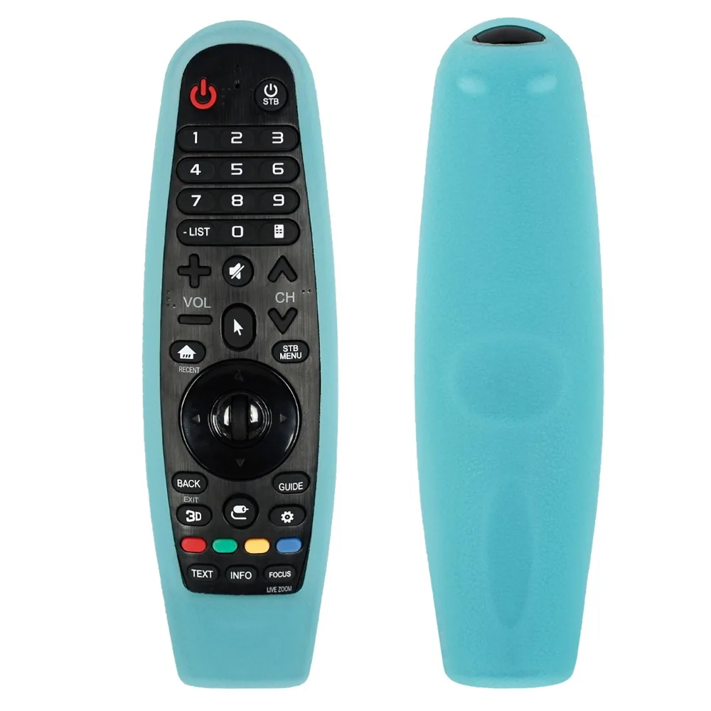 Силиконовый пульт с защитой от Управление чехол для LG ТВ AN MR600 MR650 AKB75855501 MR19BA Magic