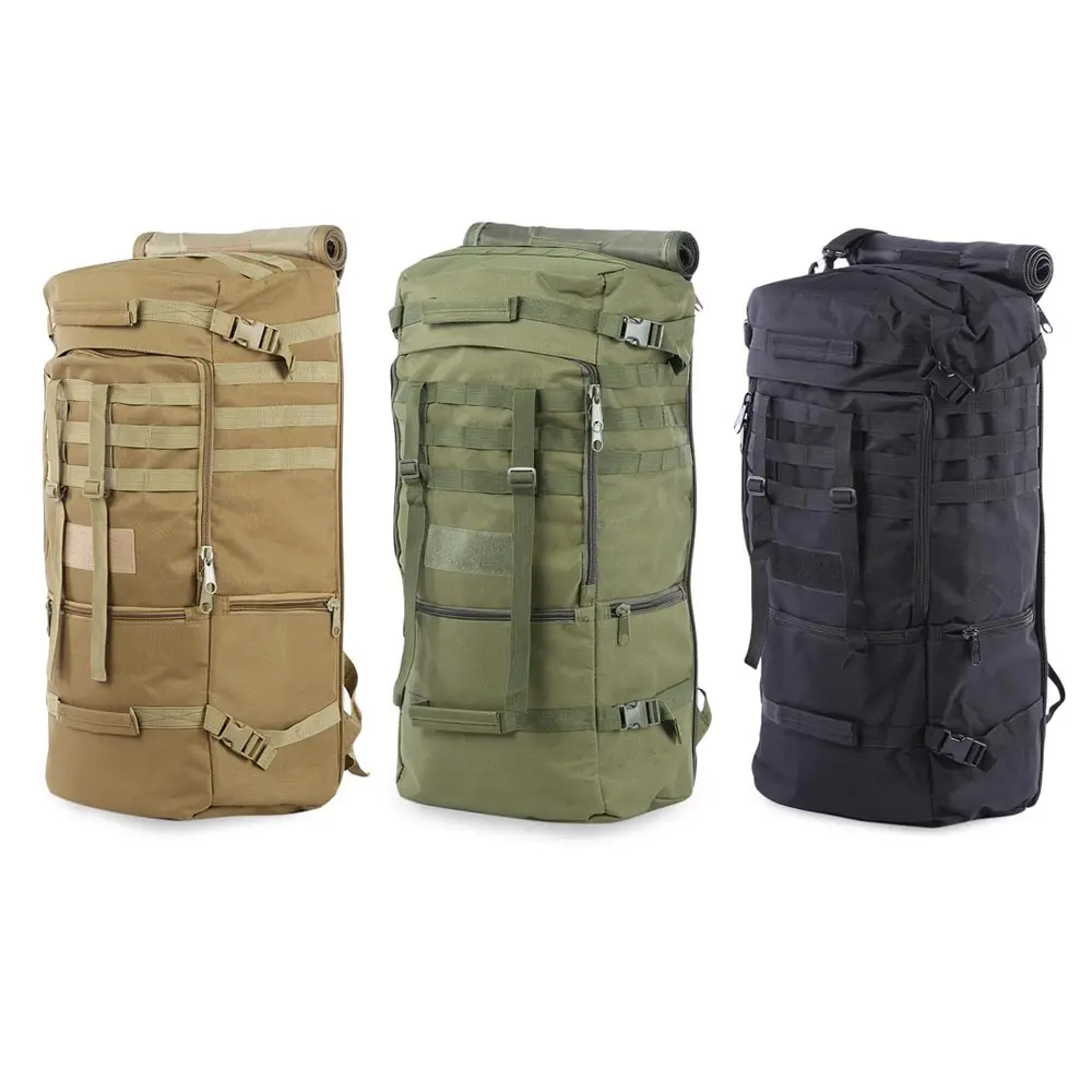 Открытый 60л прочная Военная Тактическая Сумка рюкзак походная сумка спортивная
