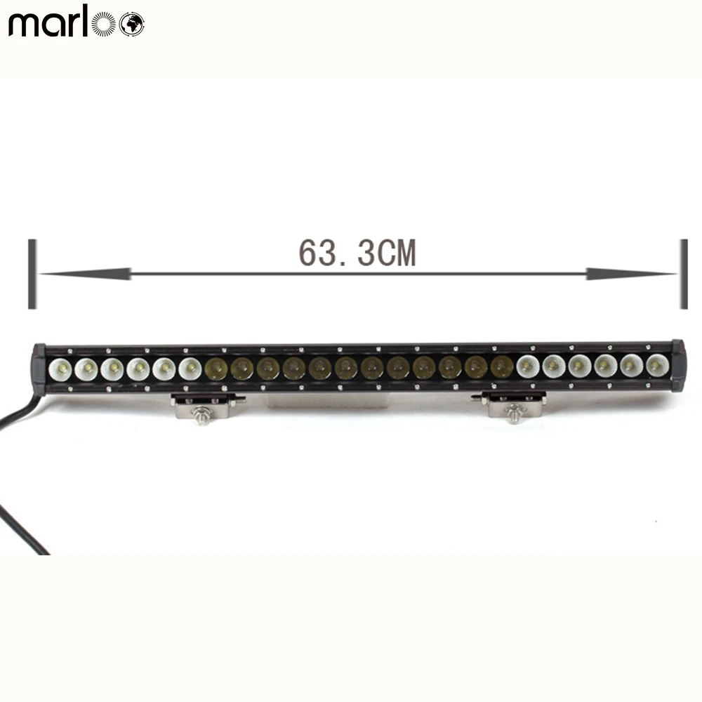 Автомобиль 12V 24V Led 25Inch 120W Однорядный свет бар пятно наводнение комбинированный