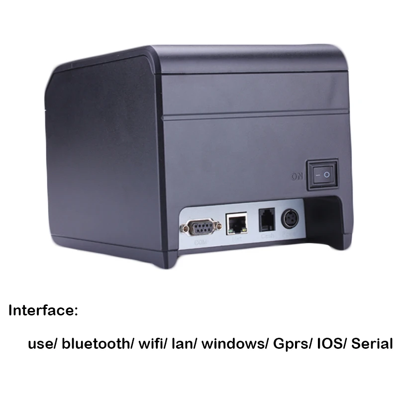 Новый дизайн HS E81 Термальный чековый принтер USB и Wifi ПОРТ с ESC/POS режим инструкции