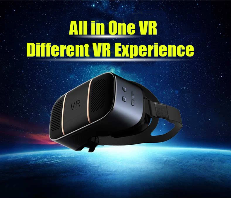 Смарт все в одном VR очки 2K FHD lcd 360 панорама Виртуальная реальность 3D очки игровой шлем Восьмиядерный 3 ГБ+ 32 ГБ Bluetooth HDMI