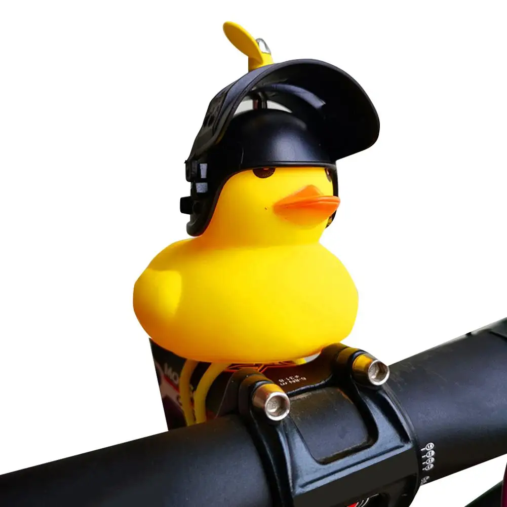 Утка носить шлем форма рог лампа защитный для велосипеда игрушка креативный Рог