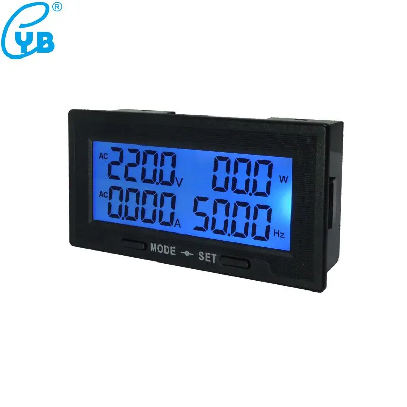 AC 200A LCD цифровой многофункциональный измеритель переменного тока 60 300 в 130 500 В
