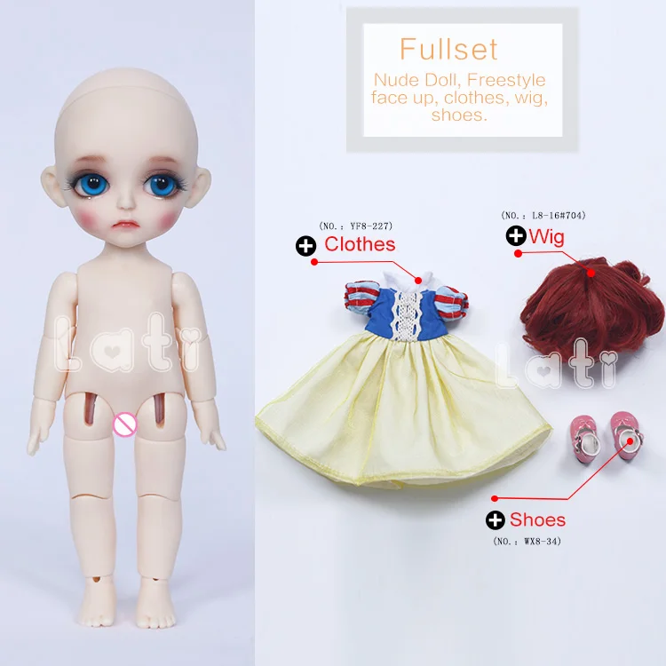 Oueneifs Lati Yellow Sophie Doll 1/8 BJD SD полимерные фигурки модель тела куклы для маленьких