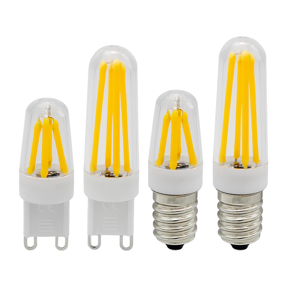 Мини Крытая Лампа 220V диммируемая нить LED G9 E14 лампы для спальни | Лампы и освещение
