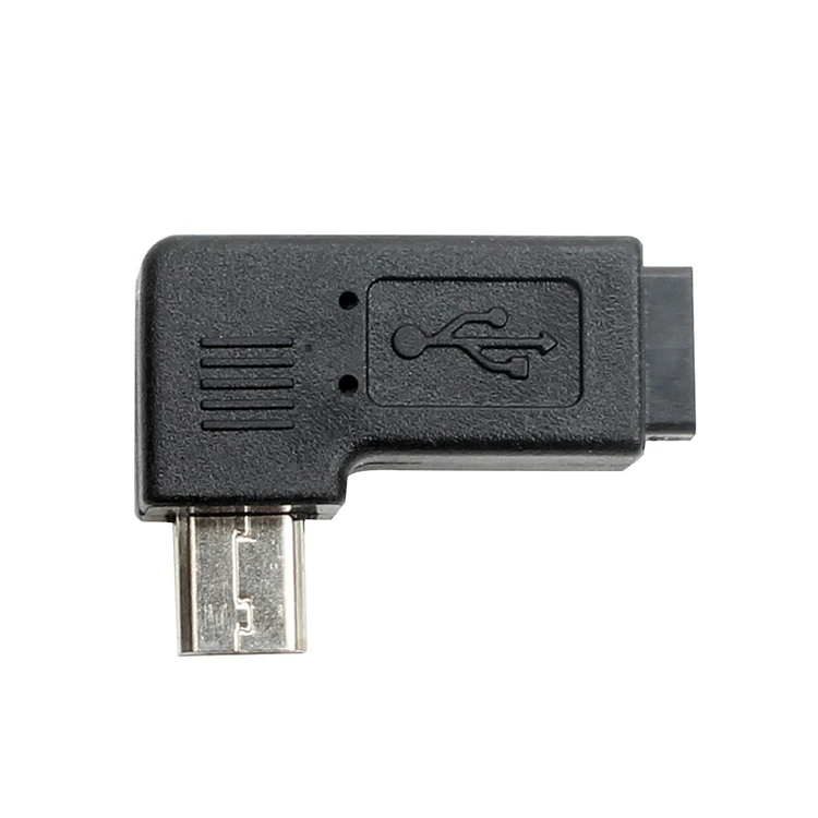 Микро USB Передача микро гнездо usb 5p штекер Расширенная головка|Коннекторы и