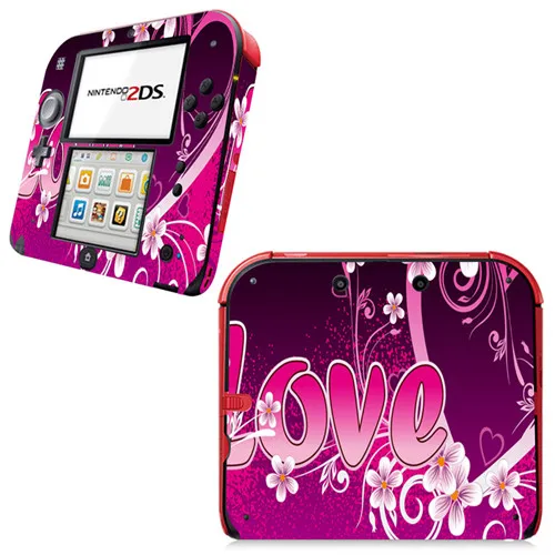 YS-2DS-0052 Виниловая наклейка на кожу наклейка для 2DS Скины Наклейка s для nintendo 2DS виниловая Защитная Наклейка-hello kitty - Цвет: YS-2DS-0052