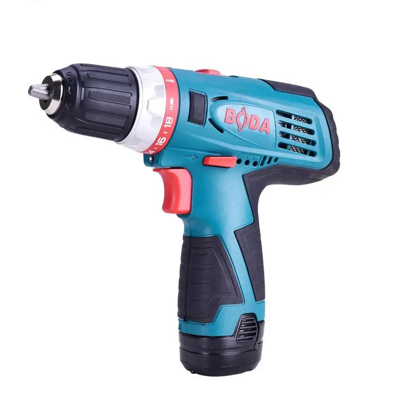 Портативная электрическая дрель 12 В электроинструменты отвертка с литиевой