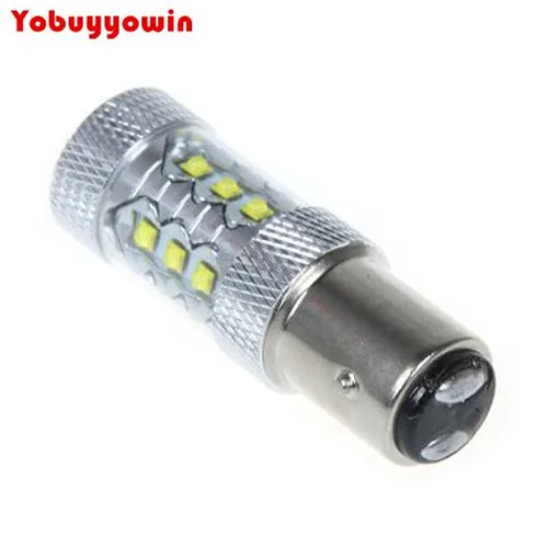 

2Pcs/Lot 6000K Cool White 1157 BAY15D P21/5W 2057 2357 7528 Super Bright CREE Chips LED Bulbs For Car Tail lights ,Brake Lights