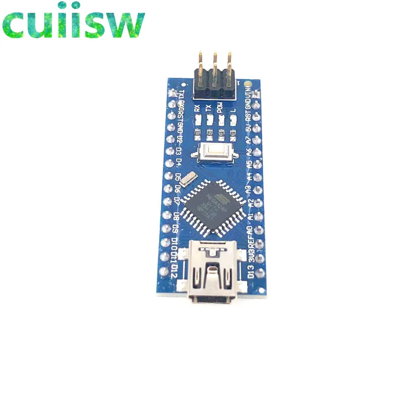 Контроллер Nano 3 0 10 шт./лот совместимый с arduino nano CH340 USB драйвер кабелем NANO V3.0 ATMEGA328P|lot