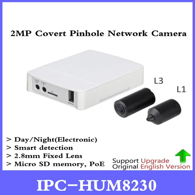 DH Оригинальная английская версия IPC HUM8230 2MP тайное Пинхол сети Камера IP основным