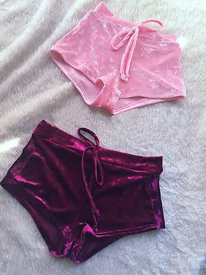 ABC Pretty Little Thing Женские Ретро бархатные розовые винные красные раздавленные