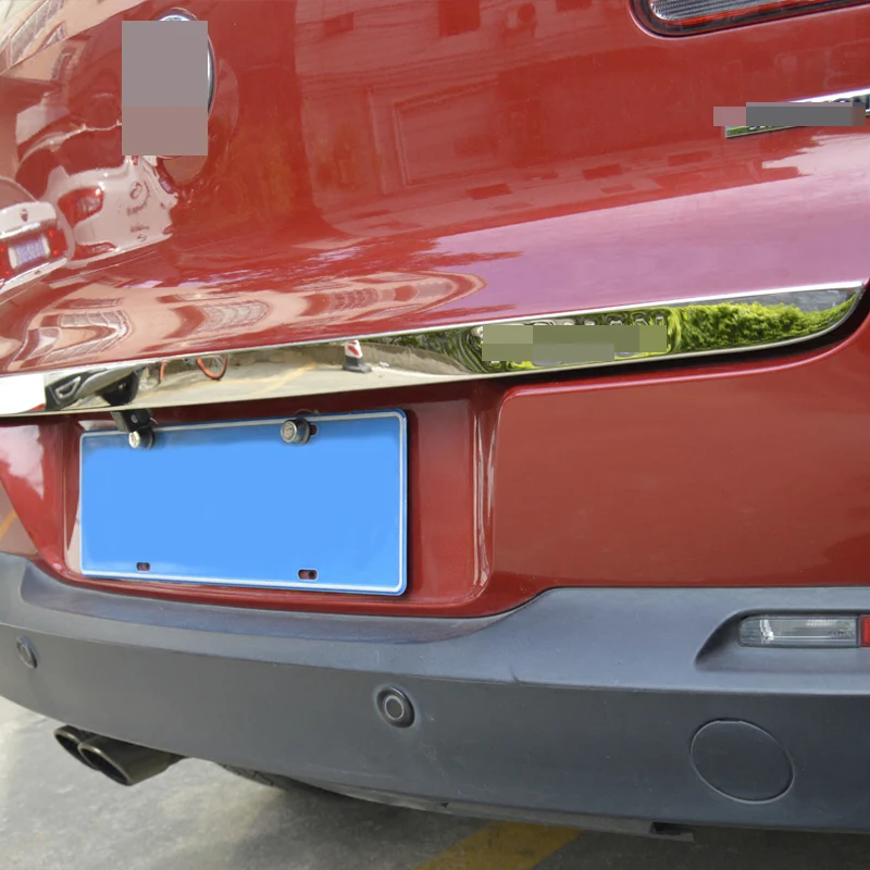 Для Volkswagen VW Tiguan 2010 2011 2012 2013 2014 2015 Стайлинг автомобиля нержавеющая сталь задний
