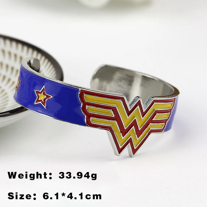 Фильм Wonder Woman Наручные Манжеты Набор браслет костюм косплей аксессуары для женщин Шарм рождественские Модные подарки