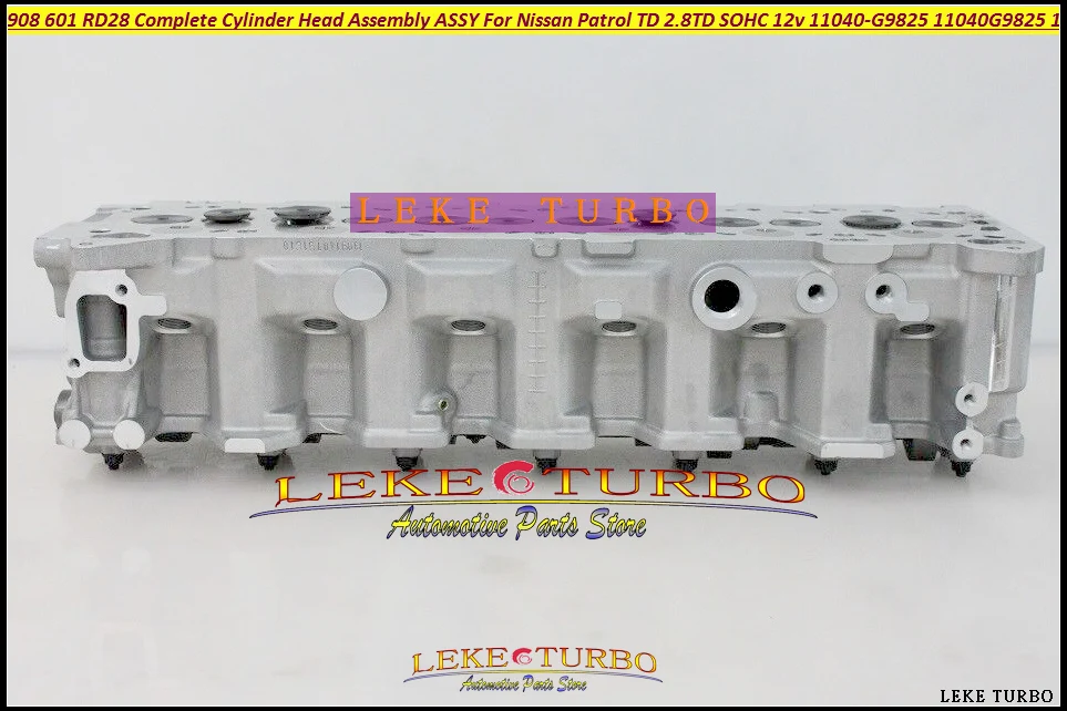 908 601 RD28 головки цилиндров в полной сборке ASSY для Nissan патруль 2.8TD SOHC 12v 11040 G9825 11040G9825