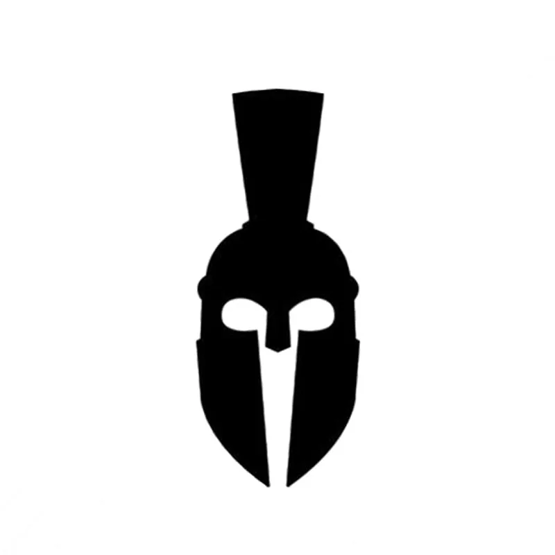 

[WZH144]Sparta Helmet Vinyl Decals Car Stickers Motorcycle Accessories Black/Silver Motorcycle sticker