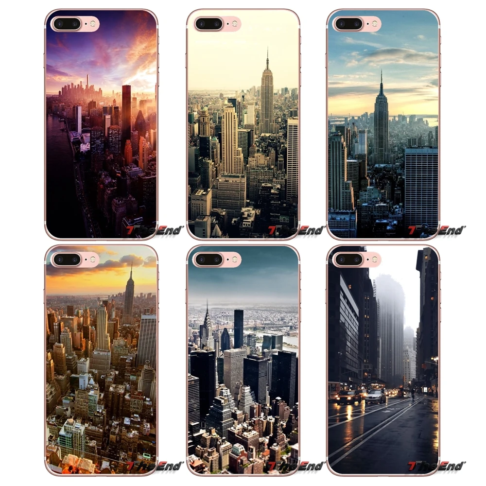 Прозрачный чехол из ТПУ Wicked City new York для Samsung Galaxy S2 S3 S4 S5 MINI S6 S7 edge S8 S9 Plus Note 2 3 4 5 8 Coque