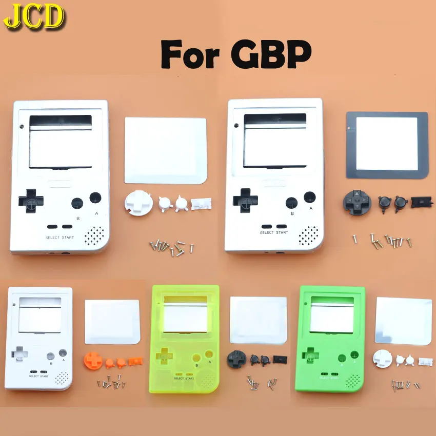 JCD для консоли GBP полностью пластиковый корпус чехол Замена Gameboy Карманный игры с