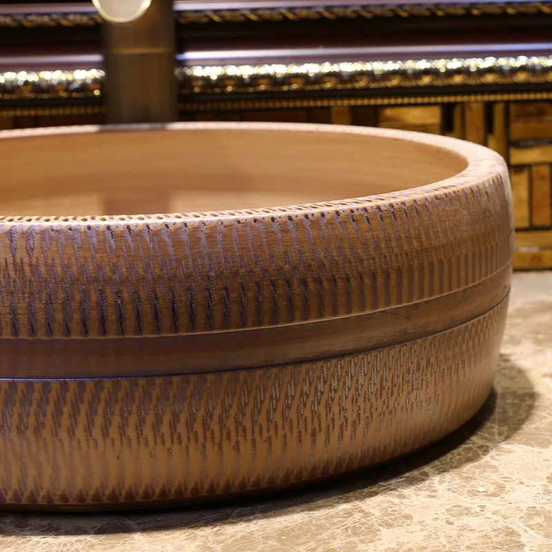 Европейский классический бассейн Jing Yan керамический художественный бассейн|basin