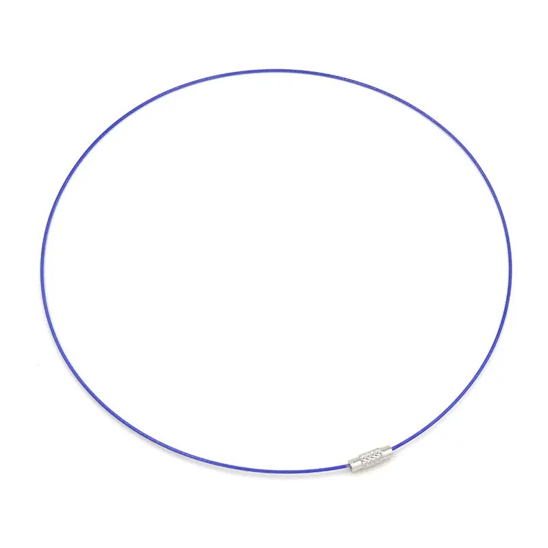 Wholesale 20pcs/lot 45cm Stainless Steel Wire Plated Color Collar Necklace For DIY Ms. choker Jewelry Accessories | Украшения и