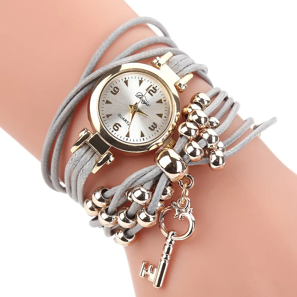 GEMIXI Women Watches Fashion & Casual Quartz Watch Luxury Bracelet Flower Gemstone Wristwatch dropship | Наручные часы