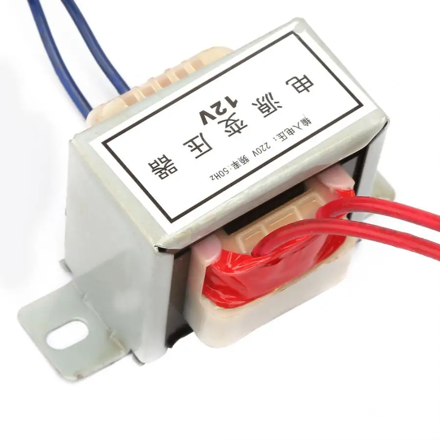Высоковольтный трансформатор изоляции AC 12 V/24 V Выходное напряжение 10W Вход 220V 50Hz