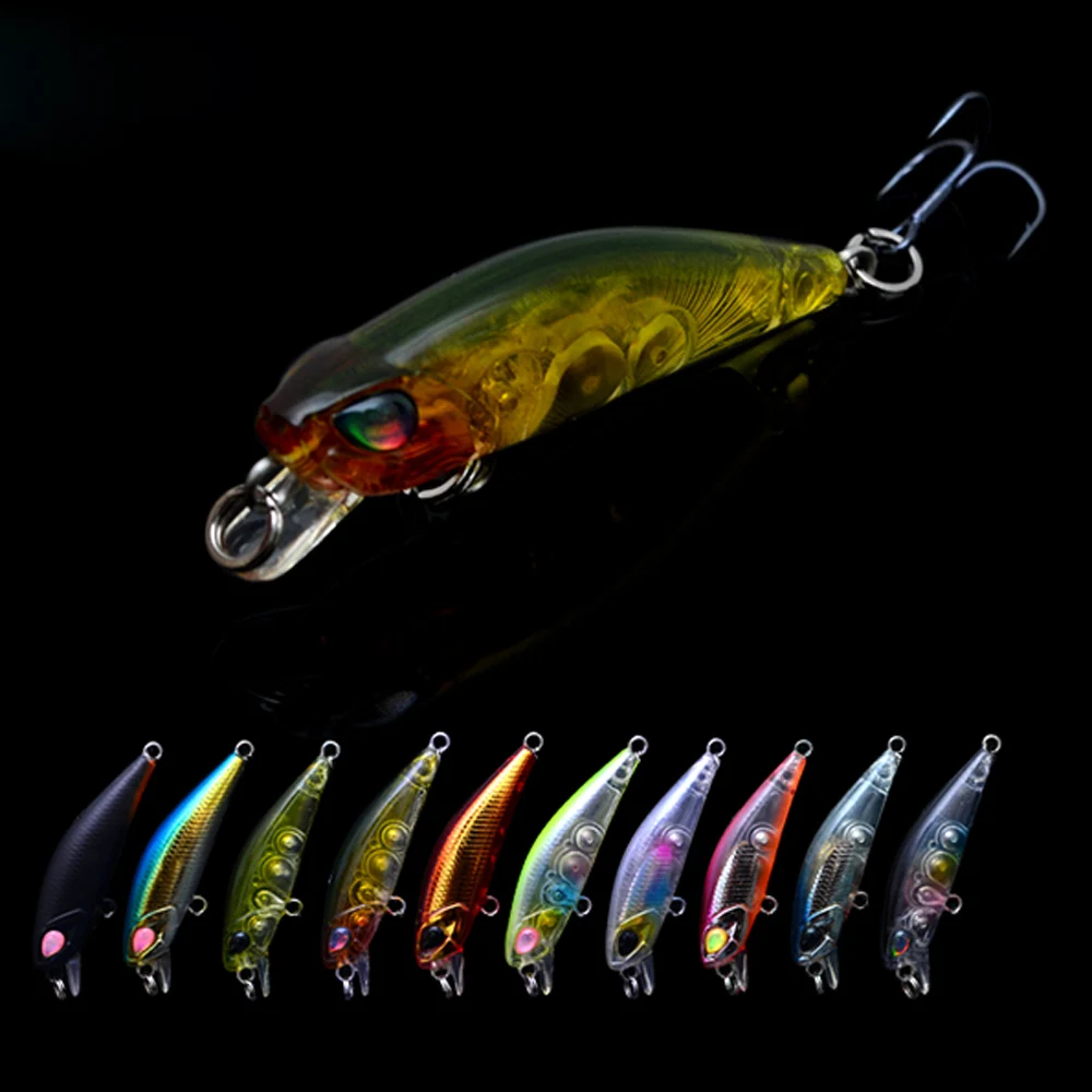 Trulinoya DW29 42 мм 2,8 г мини Гольян жесткая приманка для рыбалки глубина погружения 0,3~ 0,6 м с тройными крючками