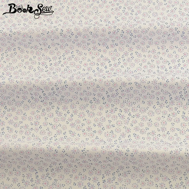 Booksew, хлопок, саржа, ткань для шитья, цветочный дизайн, Telas, домашний текстиль, Tecido, сделай сам, платье, детская простыня, Лоскутная кукла