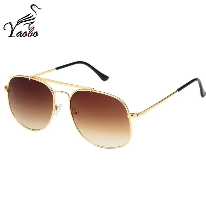 Солнцезащитные очки-авиаторы в стиле милитари модные брендовые американские