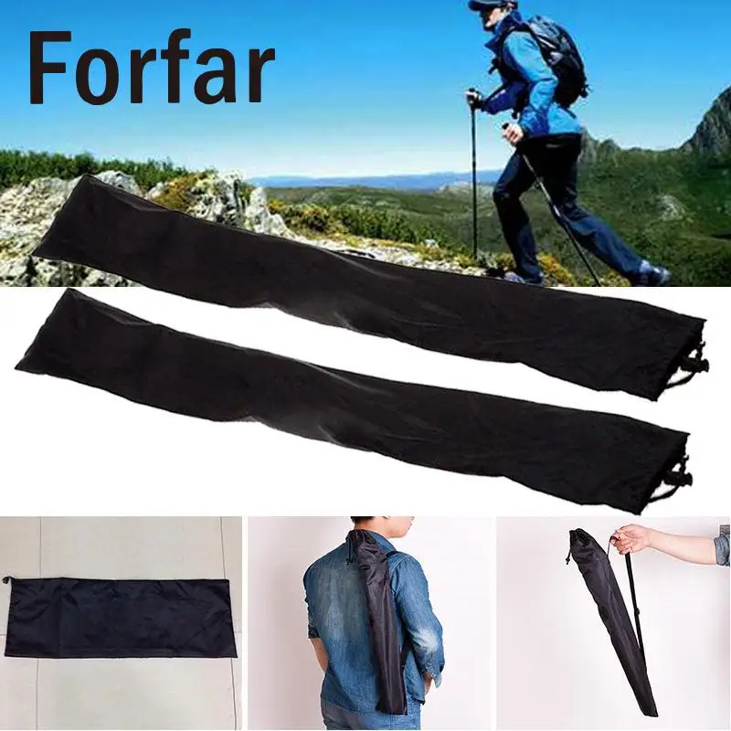 Сумка-переноска Forfar для прогулок, походный чехол для альпинизма, треккинговые подставки для палки, походные портативные альпенштоки, сумка из ткани Оксфорд