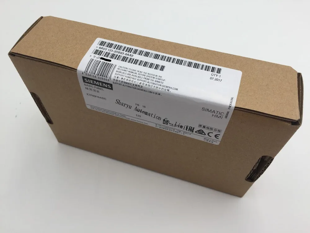 Оригинальная базовая панель SIMATIC HMI 6AV2123-2DB03-0AX0 KTP400 6av2123-2db03-0ax0 4 &quotTFT дисплей 65536 |