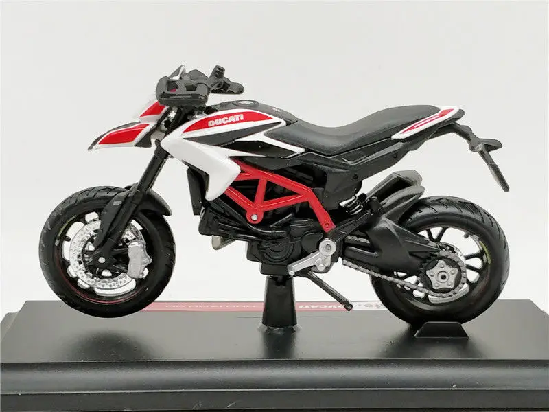 Модели литых под давлением мотоциклов и велосипедов Maisto 1:18 Ducati Hypermotard SP игрушки в