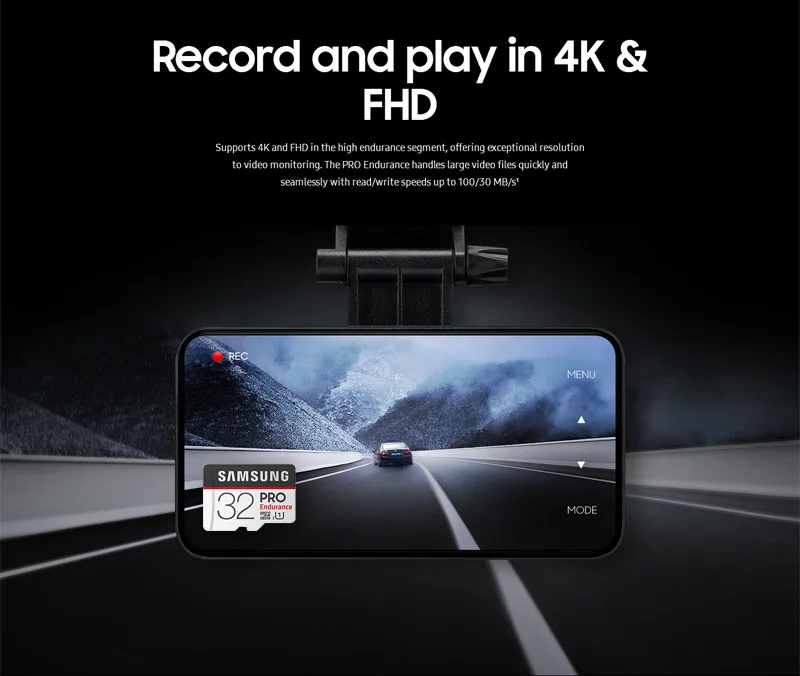 SAMSUNG MicroSD карта 128 ГБ транс флэш TF карта памяти 64 Гб Micro SD 32 Гб класс 10 SDHC SDXC карта PRO Endurance C10