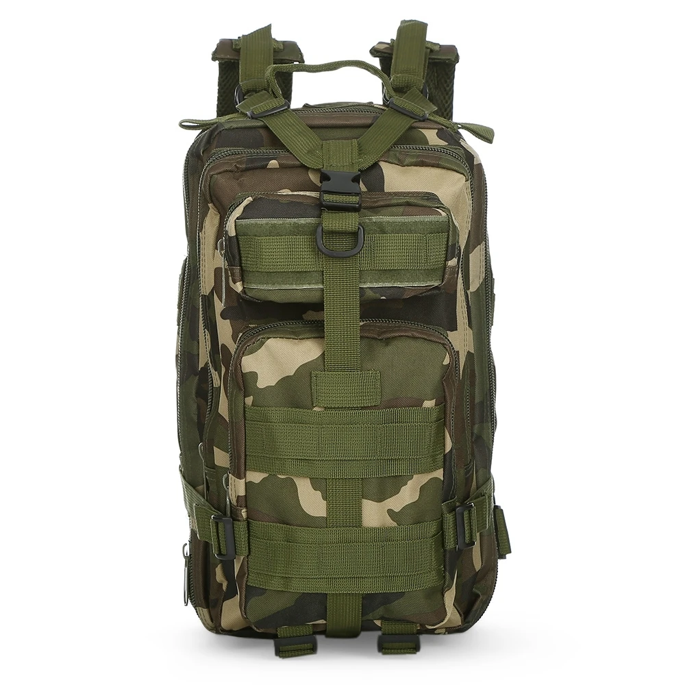 Jungle 30л охотничий рюкзак Molle 3P Тактическая Военная Сумка Камуфляжный армейский Swat рюкзак мужской походный рюкзак для путешествий наружный штурмовой пакет - Цвет: Jungle