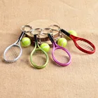 50 шт. ZARSIA мини Теннисная ракетка для тенниса с пряжкой для ключей теннисные мячи брелок рекламные акции реклама подарок