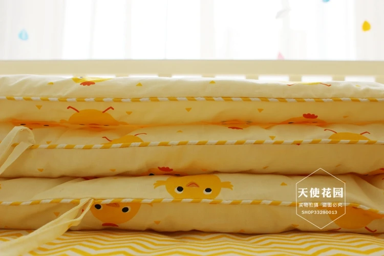 Акция! Милый комплект постельного белья для новорожденных кроватки 100% хлопок