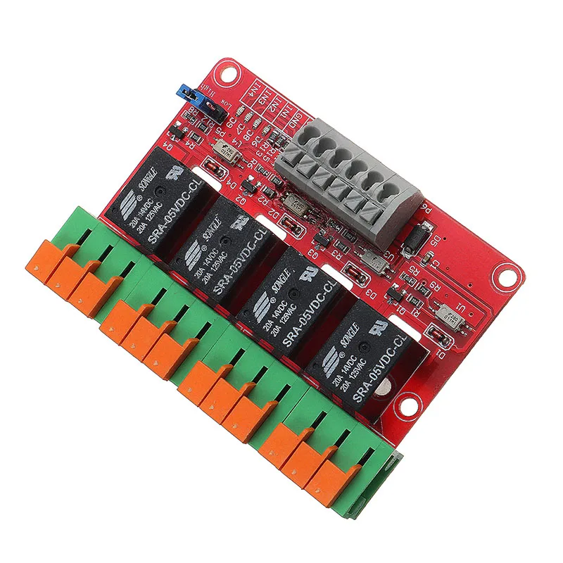 4/8 канал 20А релейный модуль управления для Arduino для UNO R3 для Raspberry Pi