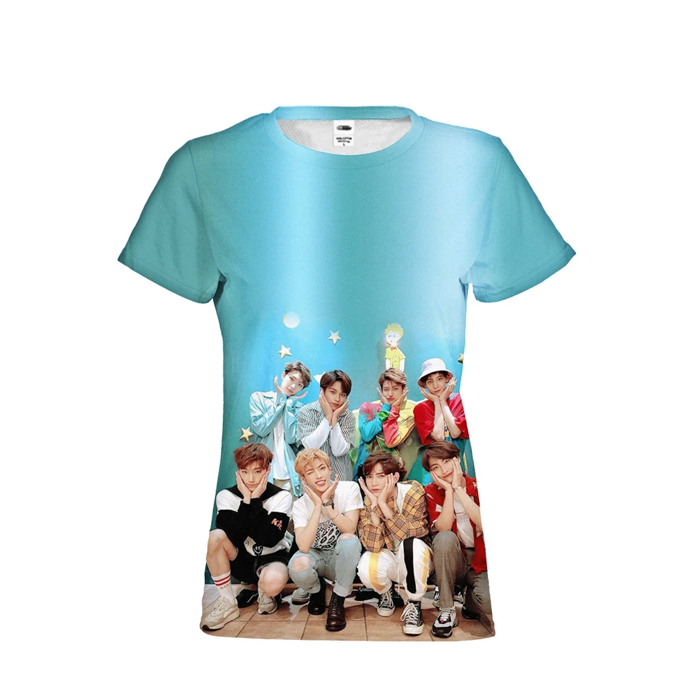 Новая k-pop группа футболка топы Hongjoong Seonghwa Yunho Yeosang San Mingi Wooyoung Jongho ATEEZ A teener Z | Женская