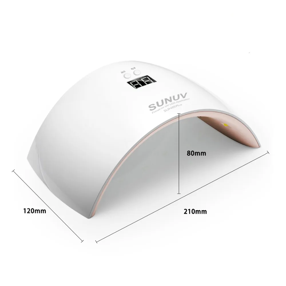 SUNUV SUN9x Plus 36 Вт для УФ-геля светодиодный Гель-лак для ногтей машина инфракрасный датчик таймер набор лампа для ногтей УФ лампа Сушилка для ногтей