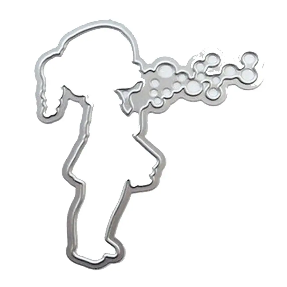 Gir Kylee Boo заготовки из металла резки Скрапбукинг для новых 2019 карт альбом делая DIY