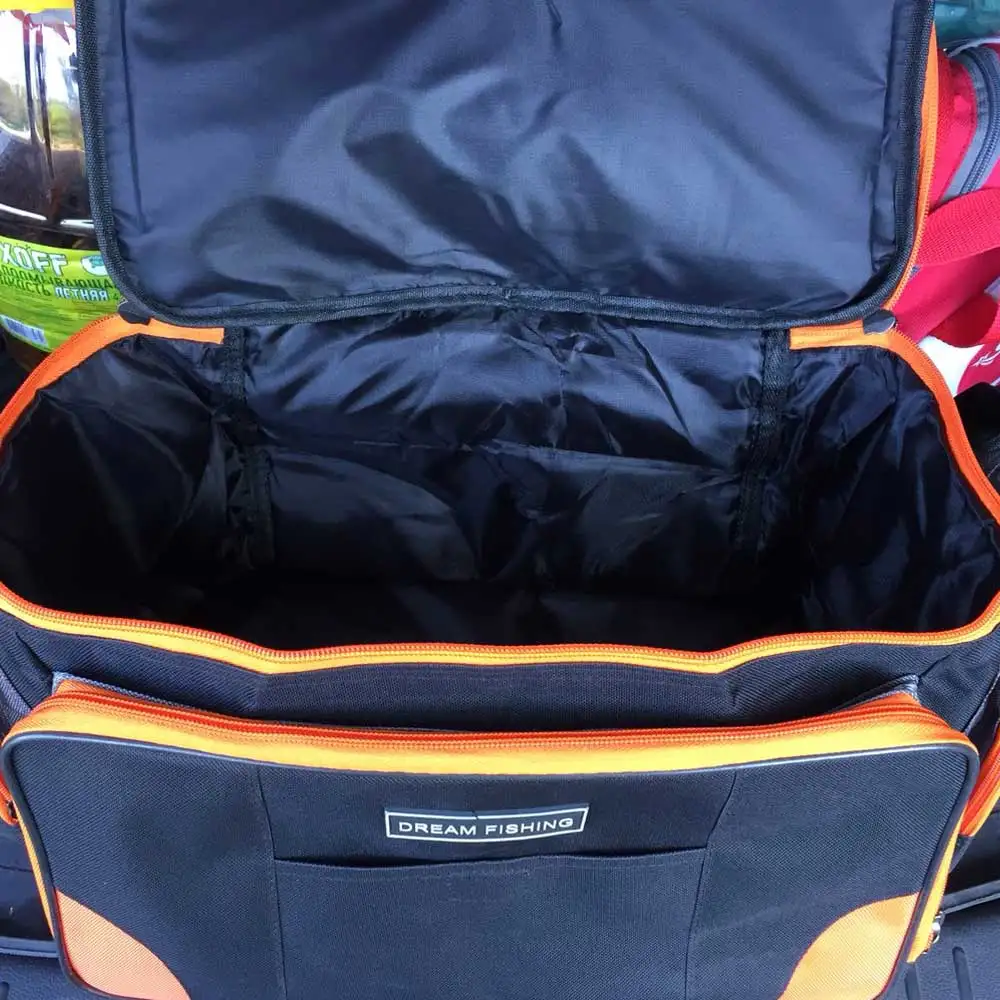 Fishing Bag Многофункциональные рыболовные сумки, уличный рюкзак для кемпинга, походов, рыбалки, треккинга, сумка для рыболовных снастей с Organizador Pesca - Цвет: Fishing Bag