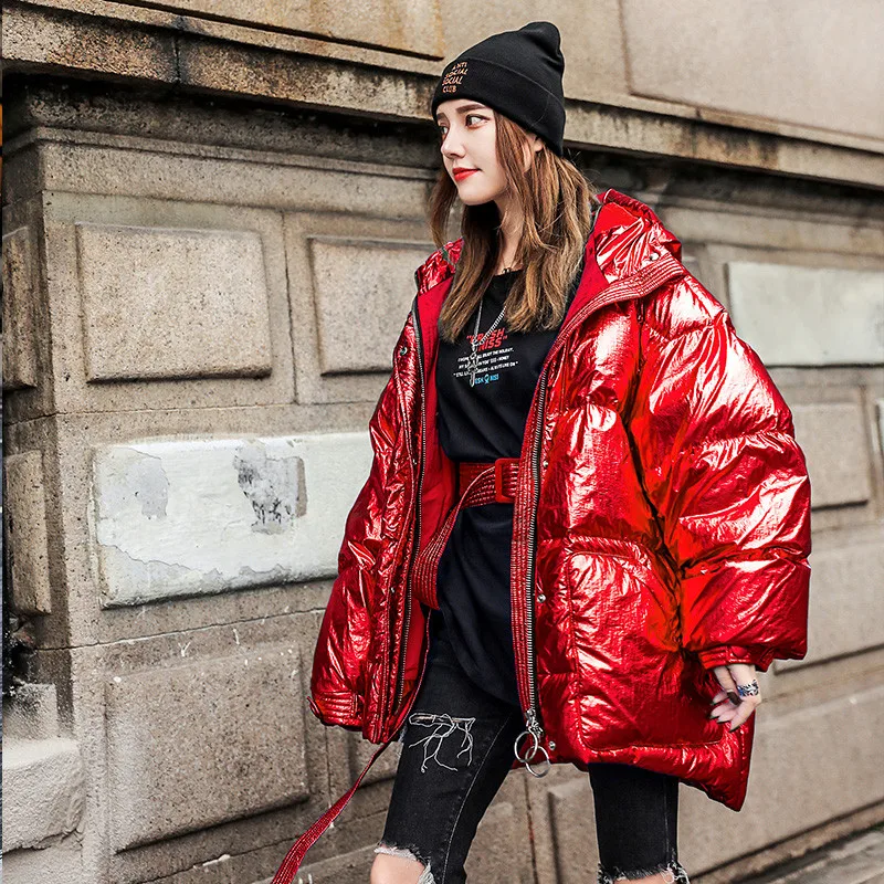 Хлопковое пальто 2018 новые корейские женские Роскошные Длинные парки верхняя