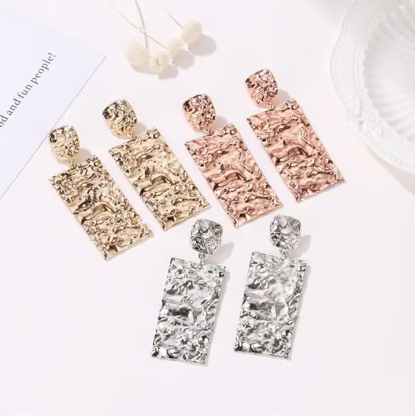 606 минималистичный персональный благородный темпераментный серьги трендовые