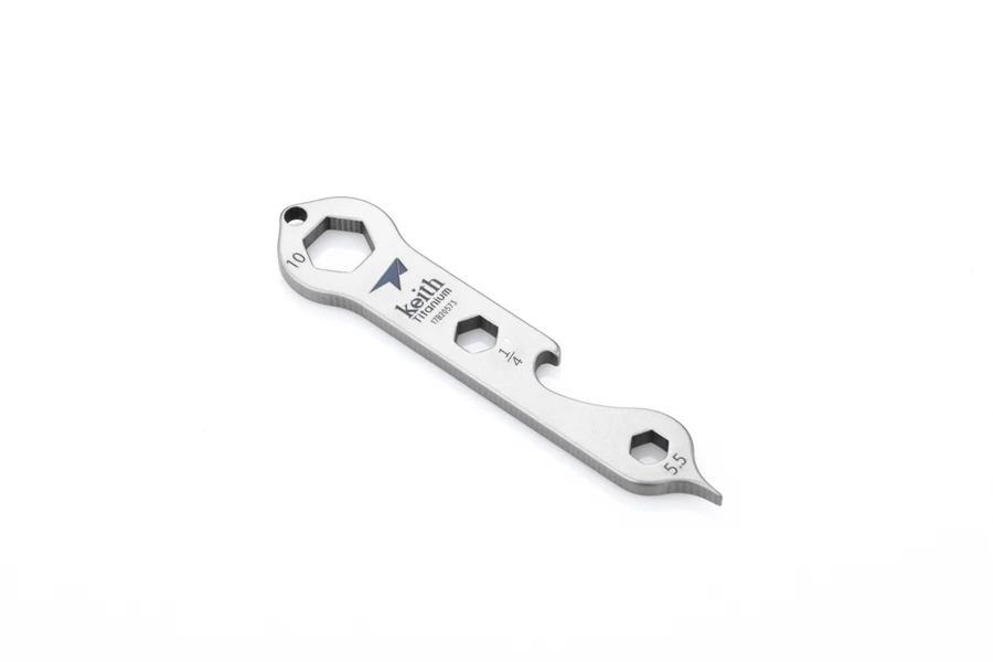 Keith Pure titanium Шестигранная открывалка для бутылок в форме гаечного ключа гаечный ключ портативный походный многофункциональный EDC инструмент